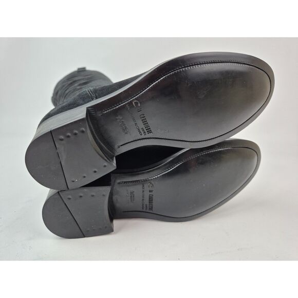 La Canadienne Women's Black Suede Love Boots Size 6 M - Picture 6 of 7